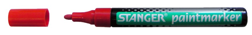 MARKER VOPSEA STANGER PAINTMARKER 2-4mm ROSU